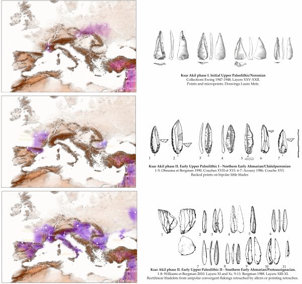 Archéologie : des outils en pierre documentent trois vagues de migration des premiers Sapiens en Europe