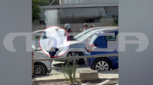 Βαγγέλης Μπουρνούς: Άγρια επίθεση οδηγού στον τέως δήμαρχο Ραφήνας - Σοκαριστικό βίντεο