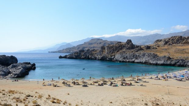 Διακοπές: Σχοινάρια, η παραλία «διαμάντι» της Κρήτης - Ρεκόρ για τα κρυστάλλινα νερά της