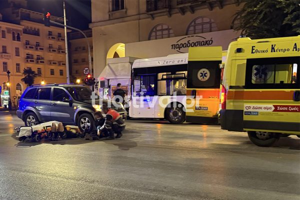 Θεσσαλονίκη: Αυτοκίνητο παρέσυρε 2 γυναίκες στην Εγνατία