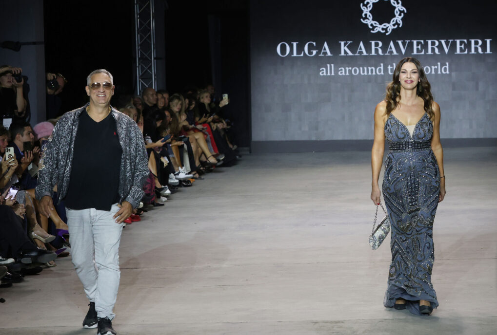 Σοφία Παθέκα: Περπάτησε στο Athens Fashion Week με τον Γιώργο Ντάβλα