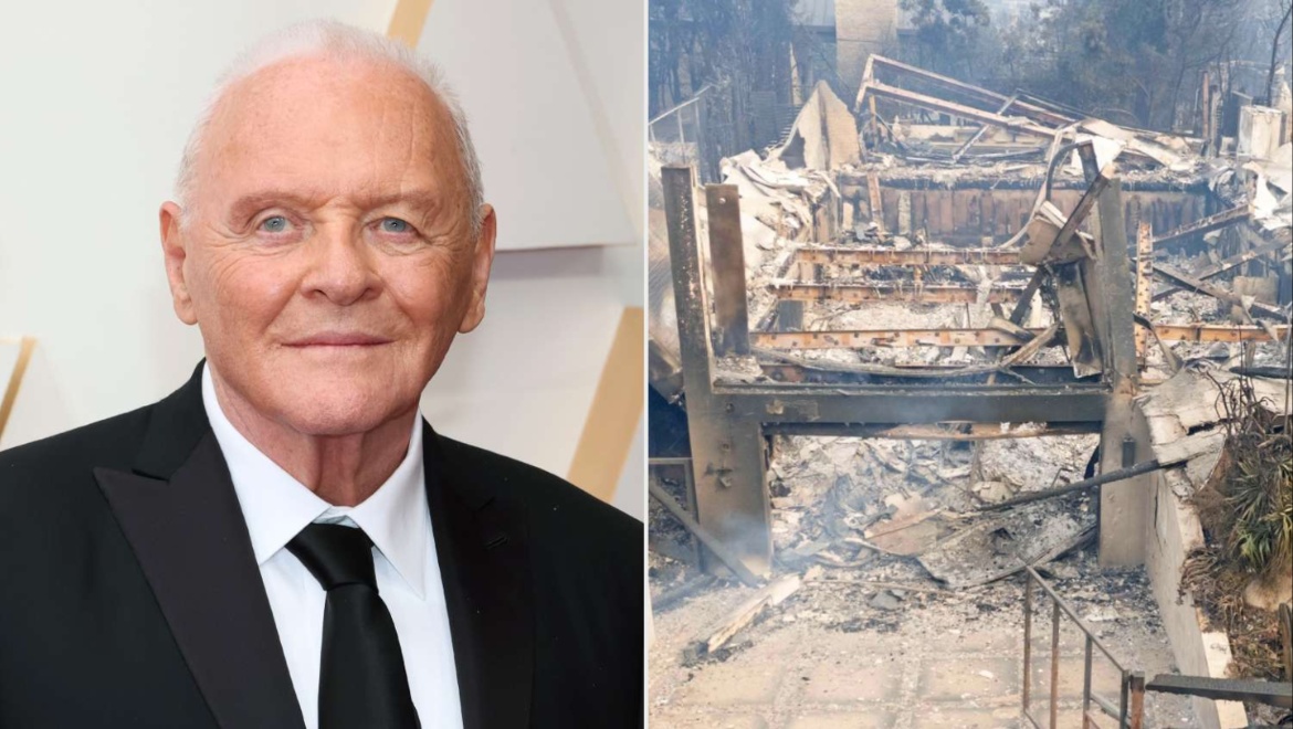 Anthony Hopkins: Η πρώτη του δημοσίευση μετά την καταστροφή του σπιτιού του από την πυρκαγιά στο Los Angeles