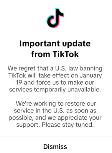 TikTok: Επανέρχεται με προβλήματα στις ΗΠΑ - Υπόσχεση από τον Τραμπ να το επαναφέρει