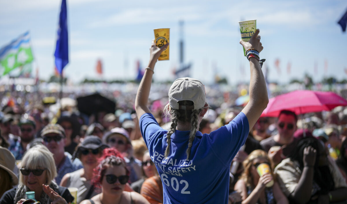 Britain Glastonbury Music Festival Photo Gallery