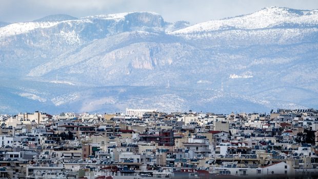 Διακοπή κυκλοφορίας στη λεωφόρο Πάρνηθος - Άλλαξε δραματικά ο καιρός