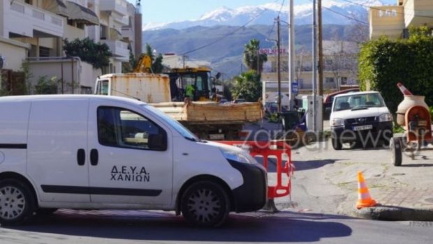 Χανιά: Οδηγός σε αμόκ ξυλοκόπησε εργαζόμενο της δημοτικής επιχείρησης ύδρευσης στα Χανιά